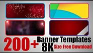 200+ Banner Backgrounds Free Download In Zip File |Sheri SK| |Banners Pack|