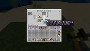 How to Make a Water Breathing Potion in Minecraft