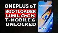 How to OnePlus 6T Bootloader Unlock (Unlocked & T-Mobile Variant) Windows/Mac/Linux
