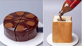 Perfect Chocolate Birthday Cake Decorating | So Tasty Cake Decorating Tutorials | Mr. Cakes