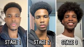 How To Grow A Afro In Just 4 Steps - AFRO JOURNEY FOR BEGINNERS (What To Do And What To Expect)