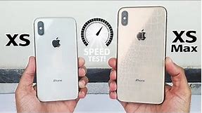 iPhone XS vs iPhone XS Max in 2022 | SPEED TEST!