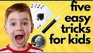 5 Easy Magic Tricks For Kids #kidsmagictricks #magictricksforkids #easymagictricks