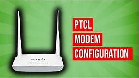 How To Configuration PTCL Modem Router,, Setup All Best Settings 2022