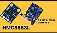 How to easily use HMC5883L Compass Sensor