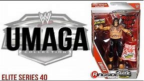 WWE FIGURE INSIDER: Umaga - WWE Series 40 Toy Wrestling Figure from Mattel