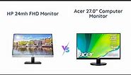 HP vs Acer Monitor Comparison: Which One Should You Buy?