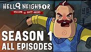 Hello Neighbor Cartoon Season 1 | #helloneighbor #animatedseries | Welcome to Raven Brooks