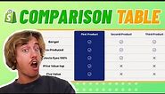 Add Product Comparison Chart to Shopify in 2023 | No Code Tutorial