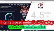 How to check internet speed in PC (Laptop/Desktop)