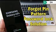 Forgot Password Samsung A21S SM-A217F. Unlock pattern, pin, password lock.