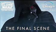 Darth Vader Final Scene | Star Wars The Clone Wars | Disney+