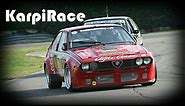 Alfa Romeo Alfetta GTV Race Car V6 3.0 210Hp. Pure Sound