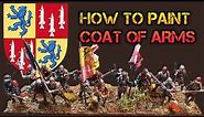 Wars Of The Roses - Painting Coat Of Arms