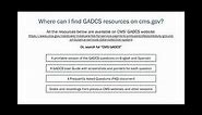 Walkthrough of the Medicare Ground Ambulance Data Collection System (GADCS)