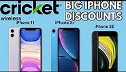 IPhone 11, XR, SE 2020 Cricket Wireless Big Discounts