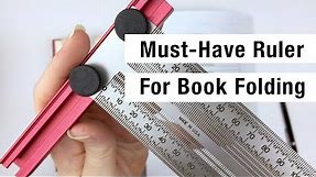 Must-Have Ruler for Book Folding