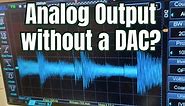 We don't need a DAC - ESP32 PDM Audio
