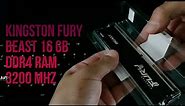 Unboxing & Installing | Kingston Fury Beast 16GB DDR4 RAM 3200 Mhz