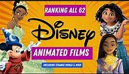 Ranking ALL 62 Disney Animated Films!