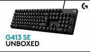 Unboxed | G413 SE Keyboard