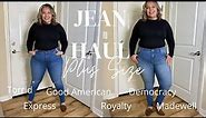 Plus Size Jeans | Jean Haul featuring Express Madewell Good American Democracy Torrid and Royalty