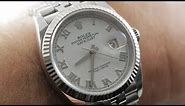 Rolex Oyster Perpetual Datejust 116234 Rolex Watch Review