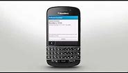 Update Your Smartphone Software: BlackBerry Q10 - Official How To Demo