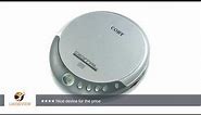 Coby CXCD109 Personal CD Player with Stereo Headphones, Silver | Review/Test