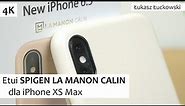 Etui SPIGEN LA MANON CALIN dla iPhone XS Max | Rzut Oka