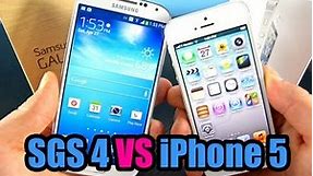 Samsung Galaxy S4 VS Apple iPhone 5 FULL Comparison