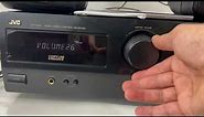 JVC RX-554VBK Digital 5.1 Surround Audio Video AV Control Receiver