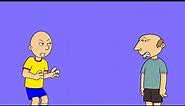 Caillou beats up a sped kid-grounded big time
