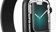 ZAGG InvisibleShield GlassFusion - Made for Apple Watch Series 7 (45mm) - Extreme Hybrid Glass Screen Protection