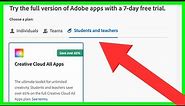 How to Get Free Adobe Student Trial