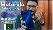 Motorola One 5G Review Best Used Phone In Pakistan ?? Price In Pakistan 2023 ?? 90Hz Refresh Rate 🤯🤯