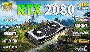GeForce RTX 2080 Test in 10 Games 1080p and 4K