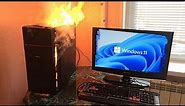 When you install 8K Windows 11 on low PC