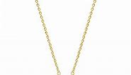 initial necklace summer jewelry 18K Gold-Plated dainty gold necklace for women trendy | letter necklace gold necklace for women girl (J)