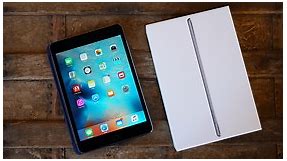 Apple iPad mini 4 unboxing and comparison [Video] - 9to5Mac