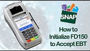 How to Initialize FD150 to Accept EBT | QUICK & EASY!