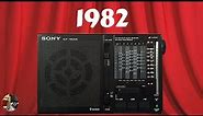 Sony ICF-7600A AM FM Shortwave Classic Radio Review