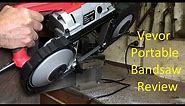 Portable Metal Cutting Bandsaw Review - Vevor