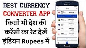 How to use the XE Currency Exchange App | Currency converter App | Humsafar Tech