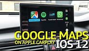 How To Use Google Maps On Apple CarPlay