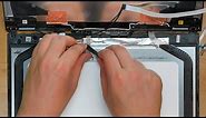 Lenovo IdeaPad FLEX 14API laptop screen replacement tutorial. Step-by-step instructions.