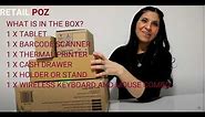 Point of Sale POS system - Unboxing Review Setup Tablet