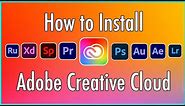 How to Install Adobe Creative Cloud Apps for Students and Educators