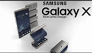 SAMSUNG Galaxy X - Foldable Smartphone ( Galaxy X1 and X1+ ) Next Level Design !!