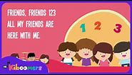 Friends, Friends 123 Lyric Video - The Kiboomers Preschool Songs & Nursery Rhymes